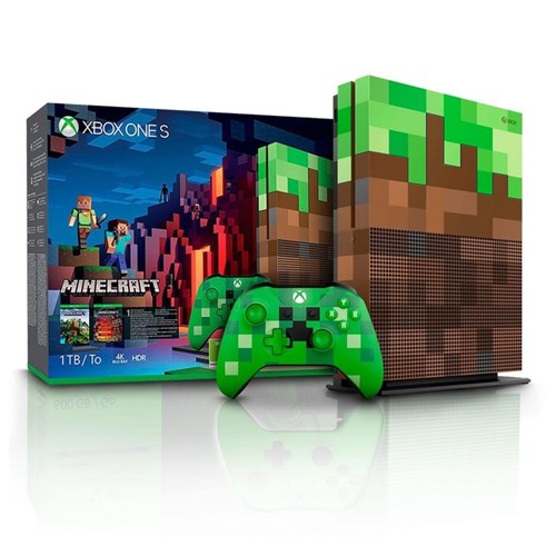 Xbox One S Minecraft- Edição Limitada
