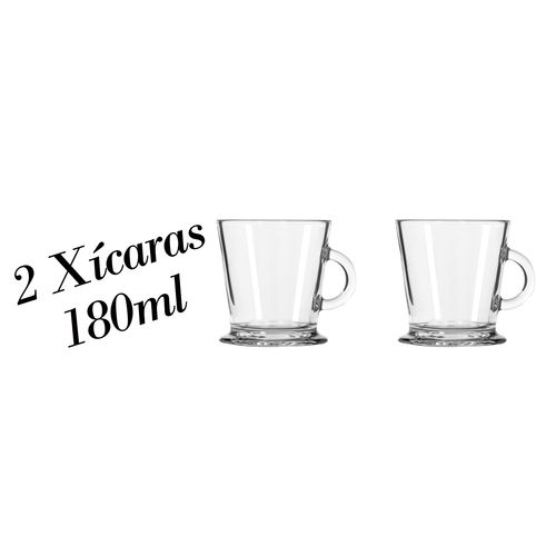 2 Xícaras de Café Acapulco 180ml - Taça Caneca Nespresso