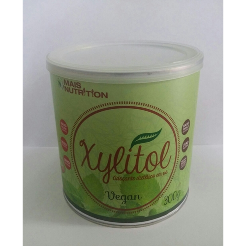 Xylitol 300g Adoçante Dietético Vegan - Mais Nutrition