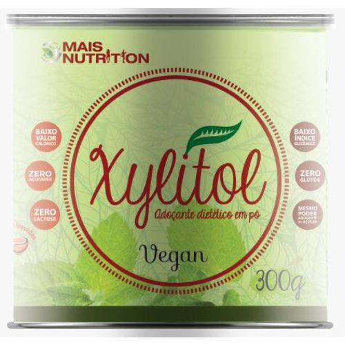 Xylitol 300g Xilitol Adocante Dietetico - Mais Nutrition