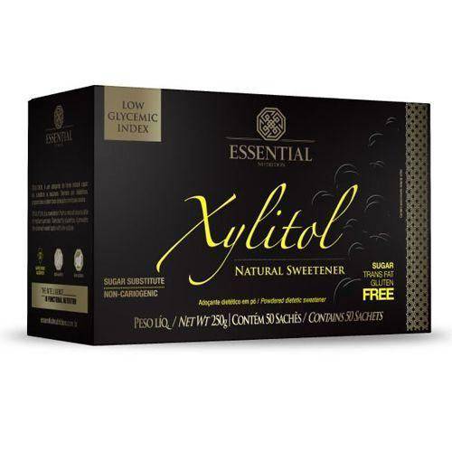 Xylitol - 50 Sachês 250g - Essential Nutrition
