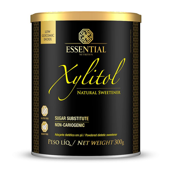Xylitol Adoçantes Natural Essential Nutrition 300g