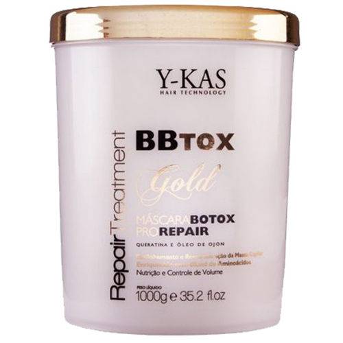 YKAS BBTOX Gold Máscara Pro Repair 1KG