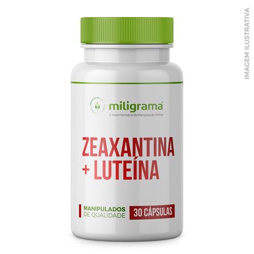 Tudo sobre 'Zeaxantina 1mg + Luteína 10mg Cápsulas - 30 Cápsulas'