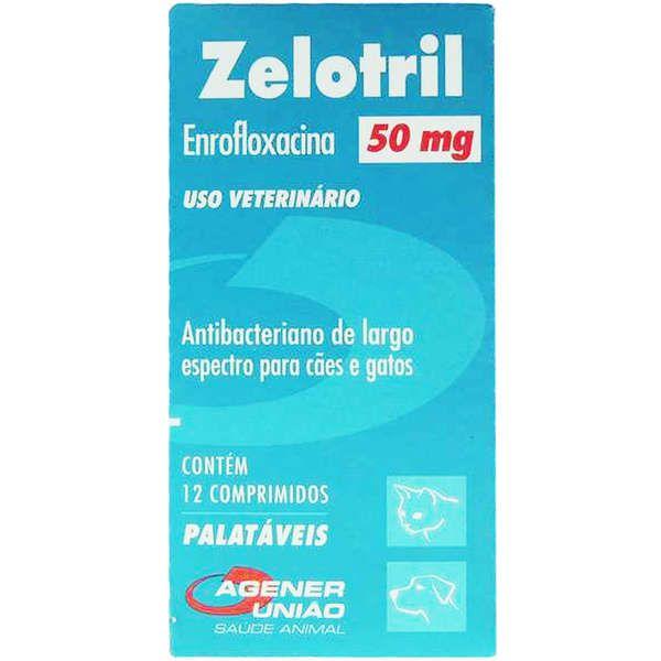 Zelotril 50mg (12 Comprimidos) - Agener União
