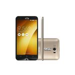 Zenfone 2 LASER Dourado 32GB Carregador Portátil com Auxiliador de Partida para Automóvel+ Bastão de Selfie