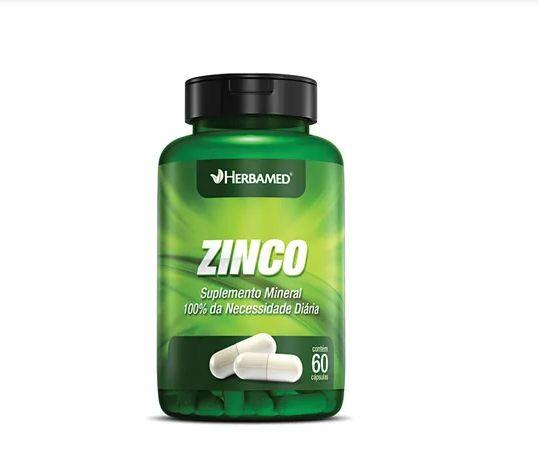 Zinco 7mg - 60 Cápsulas - Herbamed