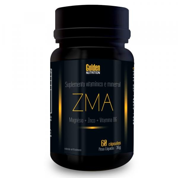 Zma - 60 Cápsulas - Golden Nutrition