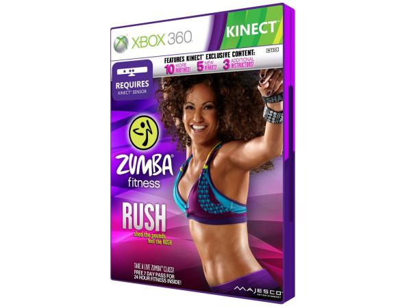 Tudo sobre 'Zumba Fitness Rush para Xbox 360 - Majesco Entertainment'