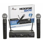Ficha técnica e caractérísticas do produto 02 Microfones sem fio profissional - KP-912 Knup