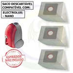 Ficha técnica e caractérísticas do produto 30 Saco Descartável para Aspirador de Pó Electrolux Nano