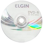 Ficha técnica e caractérísticas do produto 25 Dvd-r 4,7GB 16x 120min Elgin