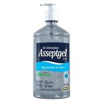 Ficha técnica e caractérísticas do produto 06 X Alcool Gel Anti-séptico Higienizador de Mãos 420g - Asseptgel