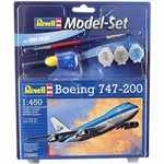 Ficha técnica e caractérísticas do produto 1/450 - Boeing 747-200 Model Set - Revell 63999