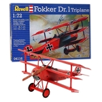 Ficha técnica e caractérísticas do produto 1/72 - Fokker DR.1 Triplano - Revell 04116