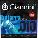 Ficha técnica e caractérísticas do produto 12 Encordoamento Guitarra 010 Giannini Geegst .10