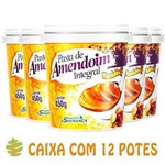 Ficha técnica e caractérísticas do produto 12 Potes - Pasta de Amendoim Mandubim Integral 450g - 5,4 KG