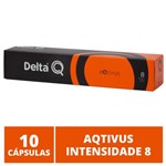 Ficha técnica e caractérísticas do produto 10 Cápsulas Delta Q Café AQtivus - Intensidade 8