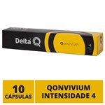 Ficha técnica e caractérísticas do produto 10 Cápsulas Delta Q Café Qonvivium - Intensidade 4