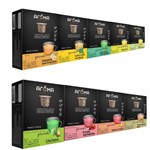 Ficha técnica e caractérísticas do produto 100 Cápsulas para Nespresso Kit Degustação Chá - Aroma Selezione