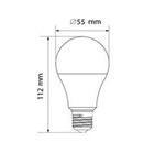 Ficha técnica e caractérísticas do produto 10 Lâmpadas LED Galaxy Bulbo A55 E27 5W 6500K Branco Fria - Bivolt