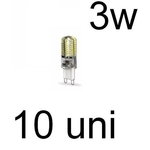 Ficha técnica e caractérísticas do produto 10 Lâmpadas Led Halopim G9 Mini Impermeavel 3w Bq 220v*
