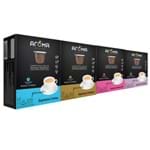 Ficha técnica e caractérísticas do produto 100 Cápsulas para Nespresso Kit Degustação Café - Aroma Selezione
