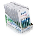 Ficha técnica e caractérísticas do produto 100 Pilhas Elgin Alcalinas AA 1,5v (50 X 2)