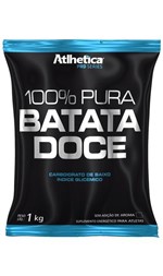 Ficha técnica e caractérísticas do produto 100% Pura Batata Doce 1Kg - Atlhetica Nutrition