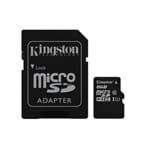 Ficha técnica e caractérísticas do produto 21086 Cartao de Memoria Kingston 8gb Micro Sdhc Classe 10 + Adapt Sd Uhs-I 45mb - Sdc10g2/8gb