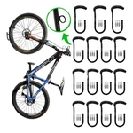 Ficha técnica e caractérísticas do produto 15 Gancho Pendurar Bicicleta Parede Suporte De Bike Vertical