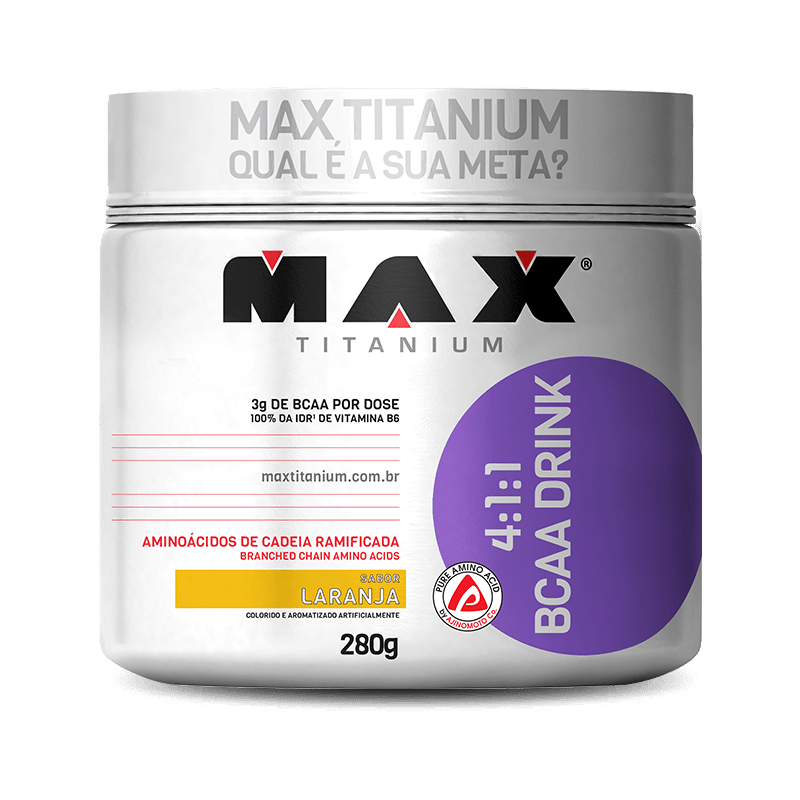 Ficha técnica e caractérísticas do produto 4:1:1 BCAA Drink (280g) Max Titanium