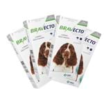 Ficha técnica e caractérísticas do produto 4 Bravecto Comprimido para Cães de 10 a 20kg - MSD 10 - 20 Kg