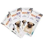 Ficha técnica e caractérísticas do produto 4 Bravecto Comprimido para Cães de 4,5 a 10kg - MSD 4,5 - 10 Kg
