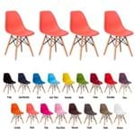 4 Cadeiras Eiffel Eames Dsw Várias Cores - (rose)