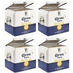 Ficha técnica e caractérísticas do produto 4 Caixas Térmicas Cooler Corona 15 Litros para Até 12 Cervejas