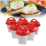 Ficha técnica e caractérísticas do produto 24 Formas de Silicone Ovos Egglettes Magic Egg Cooker