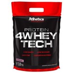 Ficha técnica e caractérísticas do produto 4 WHEY TECH - Atlhetica Nutrition - 1,8kg - Morango