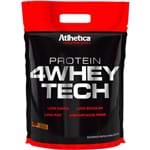 4 Whey Tech Protein Morango Evolution Series Refil 1,8kg Atlhetica