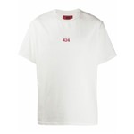 Ficha técnica e caractérísticas do produto 424 Camiseta com Logo Bordado - Branco