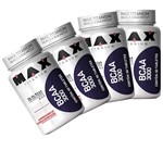 Ficha técnica e caractérísticas do produto 4x Bcaa 3000 - Max Titanium - 60 Tabletes - Aminoácido