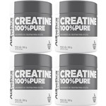 Ficha técnica e caractérísticas do produto 4x Creatina 100% Pure 100g - Atlhetica Nutrition