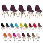 Ficha técnica e caractérísticas do produto 5 Cadeiras Eiffel Eames Dsw Várias Cores - (roxa)