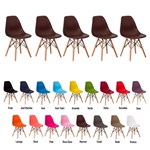 Ficha técnica e caractérísticas do produto 5 Cadeiras Eiffel Eames DSW Várias Cores - Waw Design