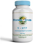 5 HTP 100mg Comprimido Sublingual - 60 PASTILHAS - Homeo Ervas