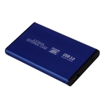 Ficha técnica e caractérísticas do produto 2.5 polegadas USB 2.0 / 3.0 SATA móvel External Hard Disk Caixa HDD liga de alumínio Shell Adapter recinto caso Box para PC Notebook Laptop