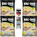 Ficha técnica e caractérísticas do produto 5 Sacos à Vácuo Vac Bag Ordene Médio 45x65 + Bomba Manual