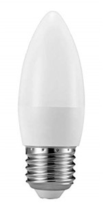 Ficha técnica e caractérísticas do produto 17 Lâmpadas Led Vela Leitosa E27 4,8w Branco Quente Bivolt