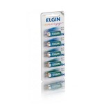 Ficha técnica e caractérísticas do produto 50 Pilhas Baterias ELGIN 23A 12V A23 Alcalina 10 Cartelas