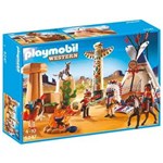 Ficha técnica e caractérísticas do produto 5247 Playmobil - Acampamento Indígena com Totem